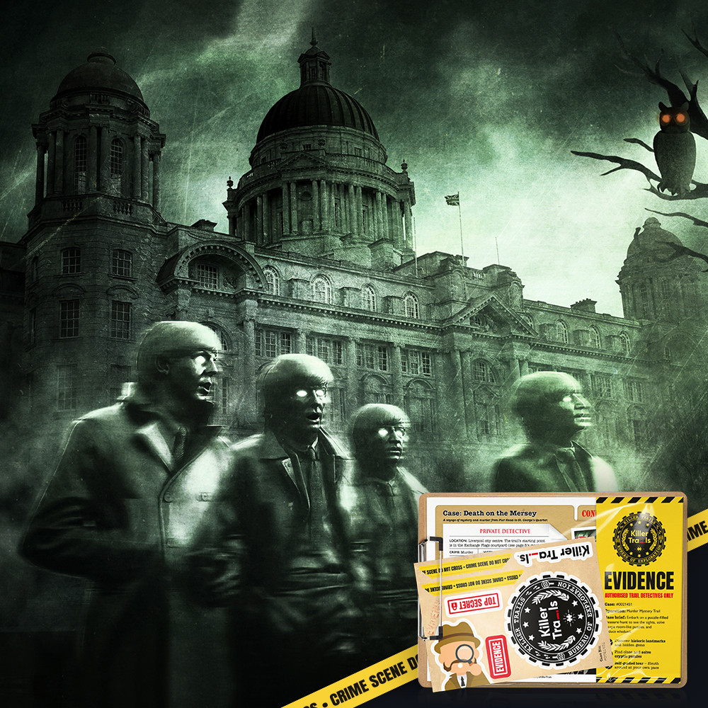 Liverpool City Centre & Pier Head Murder Mystery Trail - Death on the Mersey | Killer Trails