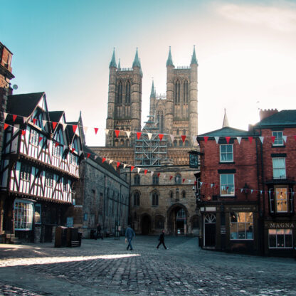 Lincoln Cathedral seen from Exchequer Gate | Killer Trails