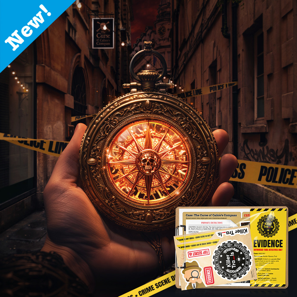 Bristol Old City Murder Mystery Trail - The Curse of Calico's Compass | Killer Trails