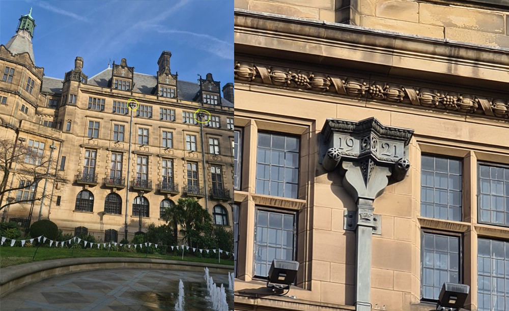 A picture of the drain pipe required to solve the clue.