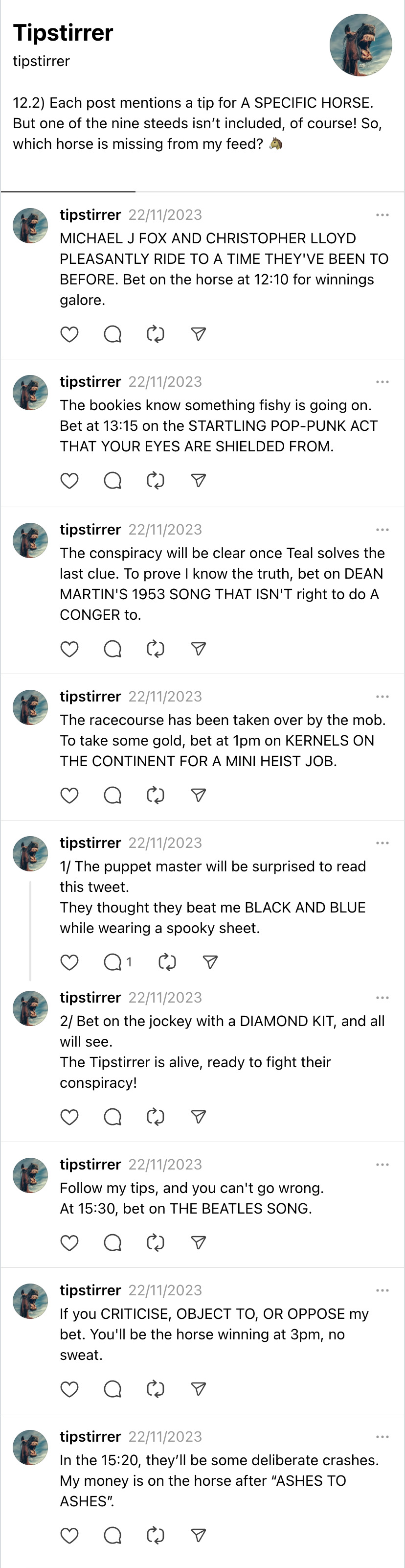 Tipstirrer's posts