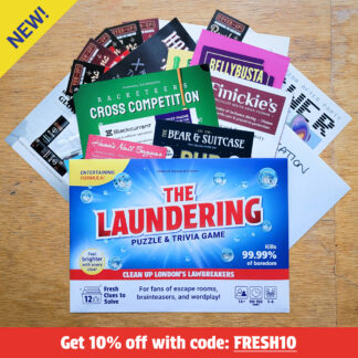 The Laundering Puzzle & Trivia Game — Contents