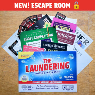 The Laundering Puzzle & Trivia Game — Contents